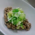 おんかめ's cooksnap of when they made 塩ねぎごま油納豆♪.
