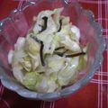 どんころ's cooksnap of when they made キャベツの塩昆布＆マスタードマヨ和え.