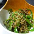 みいじぇんぬ's cooksnap of when they made シンプル✿ピーマンとじゃこの炒め物.