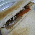 あやmamaaちゃん's cooksnap of when they made 朝食に　きんぴらごぼうサンド*.
