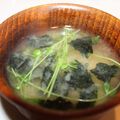 マロン０２'s cooksnap of when they made お味噌汁にひと手間かけてまろやかに！.