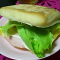 おつね's cooksnap of when they made ハムとたまごのホットサンド.