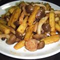 うちの・・・'s cooksnap of when they made さつまいもとしめじのきんぴら風.