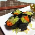 ＊とみこ＊'s cooksnap of when they made シャキシャキ海苔巻きサラダ♪.