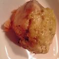 のりっくん's cooksnap of when they made ルクエで離乳食　鮭の味噌マヨ蒸し♪1歳～.