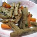 ちばたま's cooksnap of when they made 磯の香り✿ゴボウの青海苔煮.