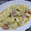 たのすけどの's cooksnap of when they made ♡　さつま芋の味噌マヨチーズ焼き　♡.