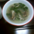 サトモユリア's cooksnap of when they made 美味★ほうれん草と舞茸のスープ.
