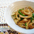 Kenmamac's cooksnap of when they made ☆竹輪とピーマンのオイマヨ炒め☆.