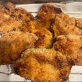 梅おにぎりが好き's cooksnap of when they made 簡単カリカリ♪揚げないフライドチキン♪.