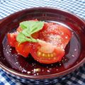 もこりこ's cooksnap of when they made 冷たいトマトのガーリック醤油粉チーズがけ.