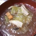 遥ちゃんママ's cooksnap of when they made 残り野菜で簡単♪春雨スープ.