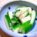 ママdeko's cooksnap of when they made 簡単！ピリ辛きゅうりのたたき☆.