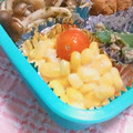 つつくみ's cooksnap of when they made プチトマトとコーンのマヨチーズ焼き☆.