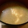 maruru-nn's cooksnap of when they made お餅と油揚げの味噌汁☆餅きん風.