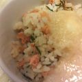 sonop's cooksnap of when they made とろろ*サーモン丼.