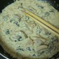 アンパンコ55's cooksnap of when they made 鶏肉とマッシュルームのカレークリーム煮.