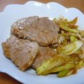 みにまめ's cooksnap of when they made 簡単♪ネギと鶏のステーキ.