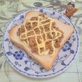 みかかめ's cooksnap of when they made うちの納豆チーズトースト.