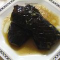 ｽﾃﾗ♪'s cooksnap of when they made わが家の茄子の揚げ浸し.