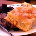 蜜柑酢's cooksnap of when they made ばななホワイトチョコケーキ。.