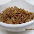 akichie's cooksnap of when they made 常備菜♫♬れんこんそぼろ.