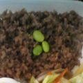 あっころのすけ's cooksnap of when they made ミンチ（ひき肉）を使った簡単そぼろ丼♪.