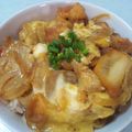 こうchanmama's cooksnap of when they made １０分でできる唐揚げで親子丼♪.
