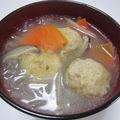 reo★mama's cooksnap of when they made 中華風☆はるさめスープ（肉団子入り）.