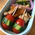 mantacarp's cooksnap of when they made お弁当の隙間埋め♡野菜バーガー.