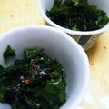 うめもどき's cooksnap of when they made ヘルシー♪低カロ♪キムチの素でワカメ和え.