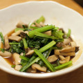 emyemy's cooksnap of when they made エリンギと小松菜のオイスターソース炒め.