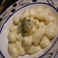 nor☆in☆aus's cooksnap of when they made さつま芋のニョッキ　ゴルゴンゾーラソース.
