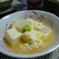 あいす3998's cooksnap of when they made グリンピースと豆腐のたまごとじ.