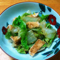 mmameco's cooksnap of when they made 白菜とあげの胡麻和え.