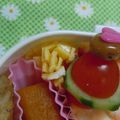 レアレアチーズ's cooksnap of when they made ☆たまごのお花☆お弁当に！.