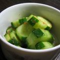 たなか家's cooksnap of when they made すぐできる♪ごま油香る胡瓜のキムチ和え.