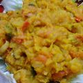 亀と空's cooksnap of when they made 煮るだけ～かぼちゃとトマトの温サラダ.