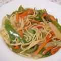 くっくのん's cooksnap of when they made にんじん・たまねぎ・ピーマンのパスタ.