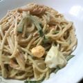 ゆみらんたん's cooksnap of when they made スパゲティサラダ胡麻マヨ味♪.