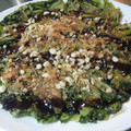 ゆっかka's cooksnap of when they made 具は小松菜だけですが何か？お好み焼き風⑩.