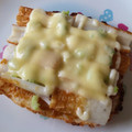 zakkiiM's cooksnap of when they made ちくわと味噌マヨ・チーズのトースト☆.