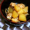久留里K's cooksnap of when they made ほんわかジューシー♪鶏＆大根のこってり煮.