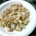 ゆみらんたん's cooksnap of when they made 簡単★ガーリック炒飯　夏のスタミナ.
