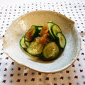 Kenmamac's cooksnap of when they made きゅうりととろろ昆布の梅ぽん酢和え.