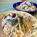 ビートルズ食堂's cooksnap of when they made 残り物で『スープパスタ』.