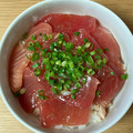 ちゃーりーWKY's cooksnap of when they made マグロの漬け丼♪マグロどんぶり.