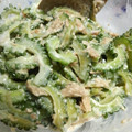 杉森ゆき's cooksnap of when they made ゴーヤとツナの和風サラダ.