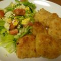 キノコ人間's cooksnap of when they made ﾁｰｽﾞ風味☆鶏胸肉のパン粉焼き.
