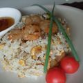 湖畔の森キッチン's cooksnap of when they made カオパット・クン（タイの海老チャーハン）.
